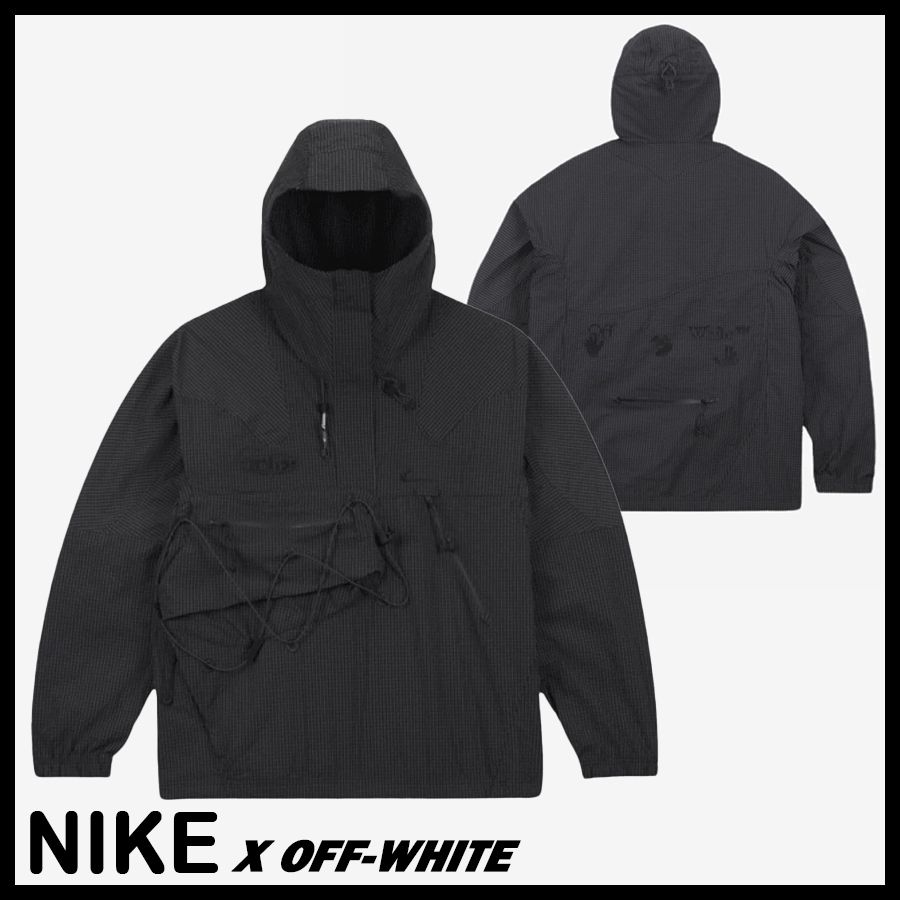 ☆NIKE x OFF-WHITE☆コラボ☆PARACHUTE アノラック☆追跡可 (Nike