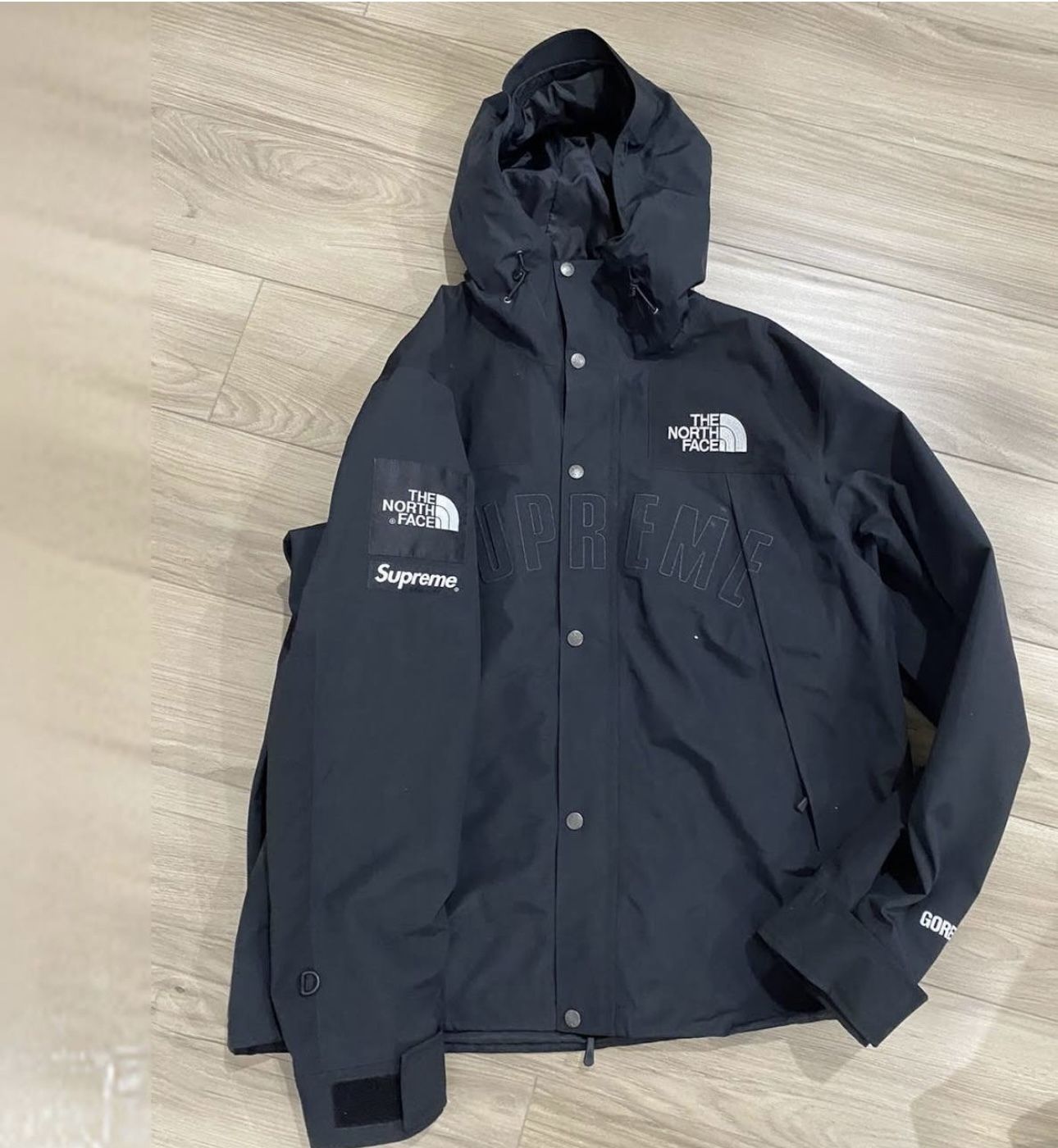 Supreme × The North Face Arc Logo Mountain Parka Black 19SS