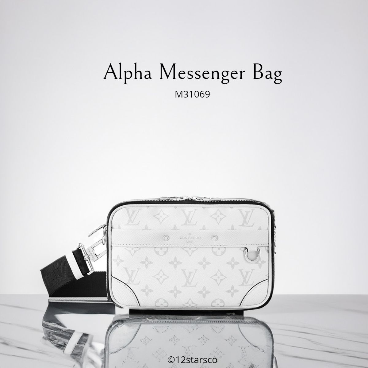 新作*LV*アルファメッセンジャーバッグホワイトモノグラムM31069