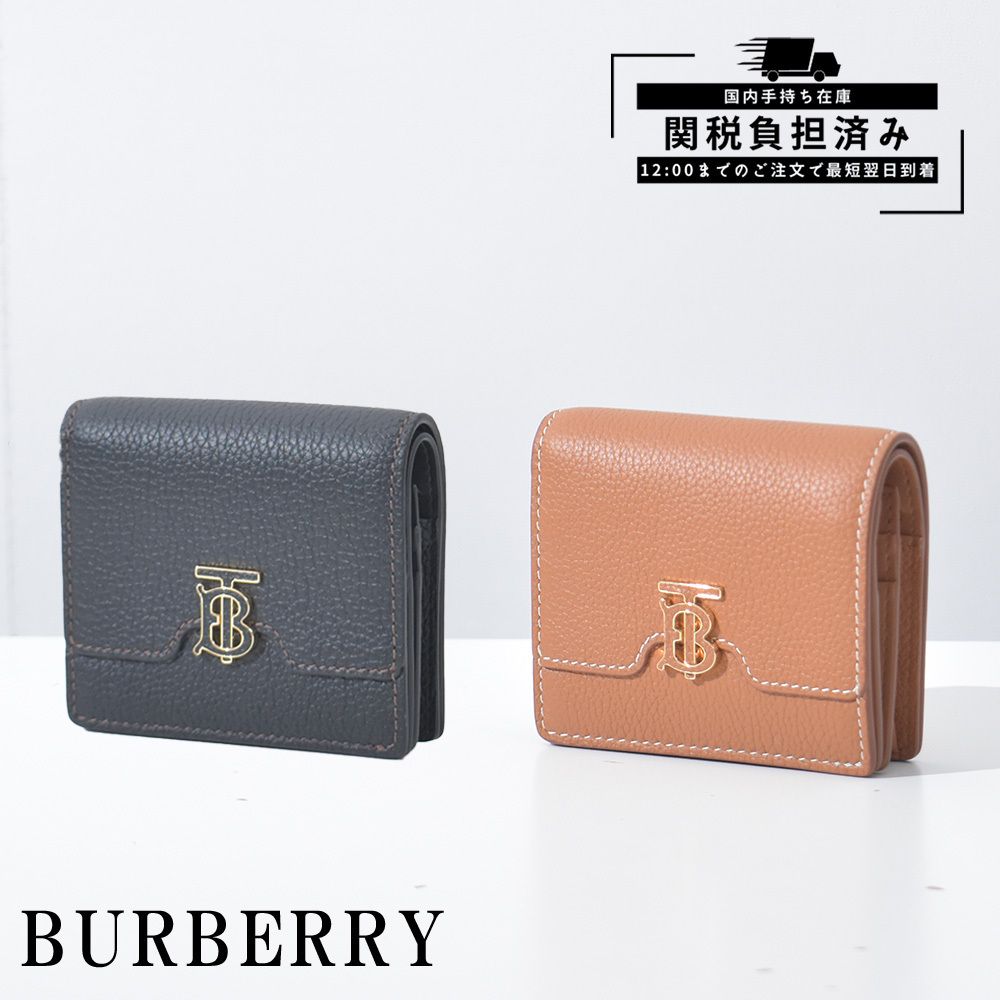 バーバリー 財布 2つ折り レザー 小銭入れ レディース BURBERRY