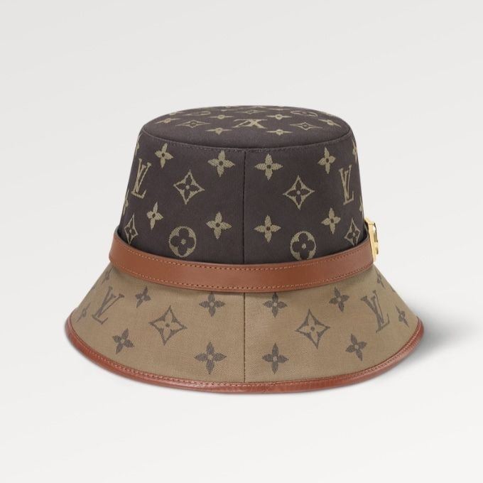 ルイヴィトン ☆ギフト◎ 帽子 バケットハット バイカラー LV (Louis