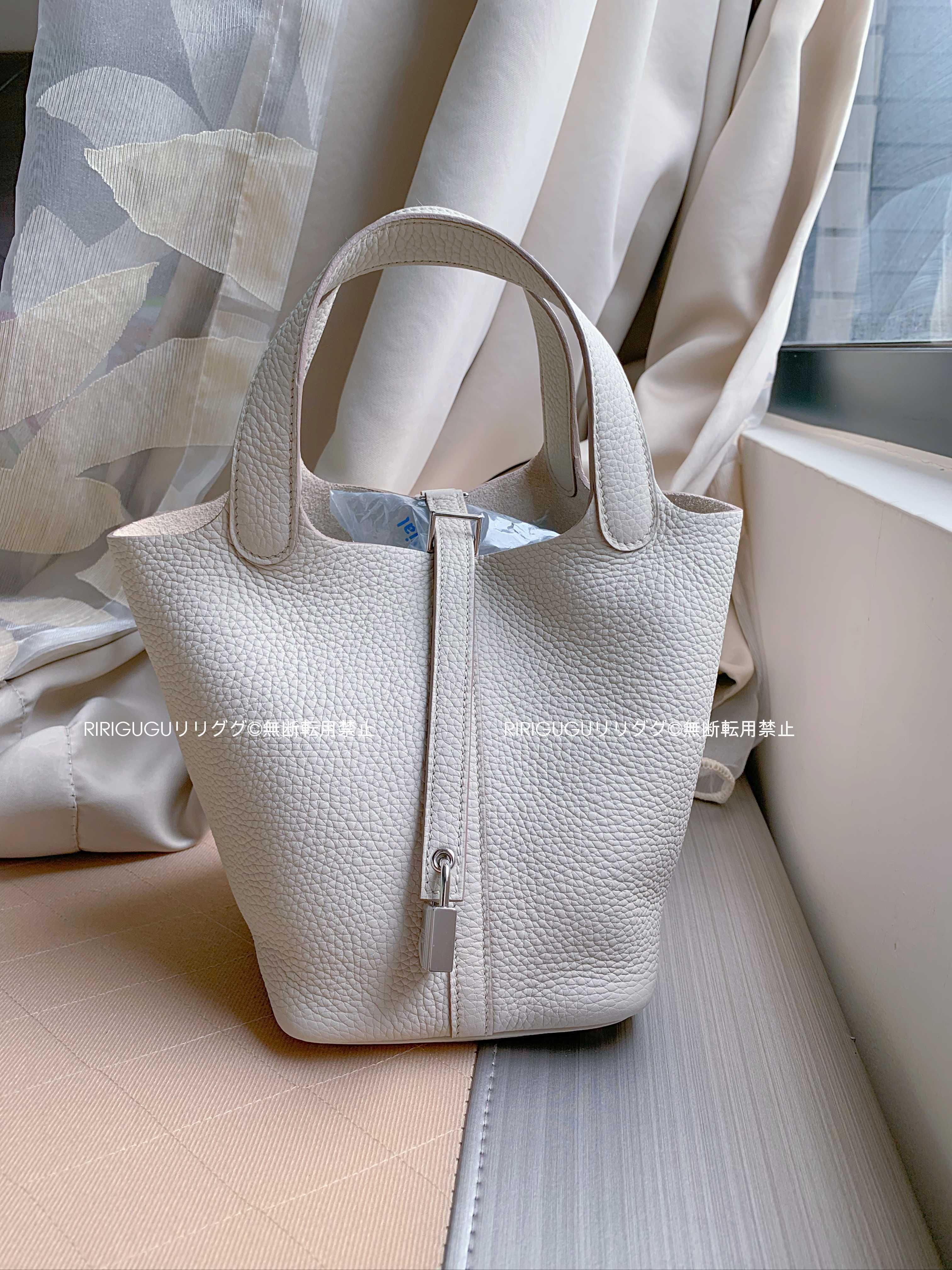 エルメス)ピコタンロック18 PM ベトン (HERMES/ハンドバッグ