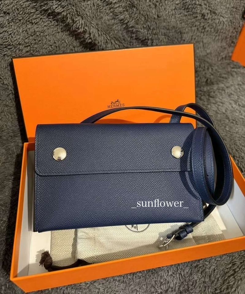 エルメス Nap to go ナップトゥーゴー ネイビー (HERMES/ショルダー