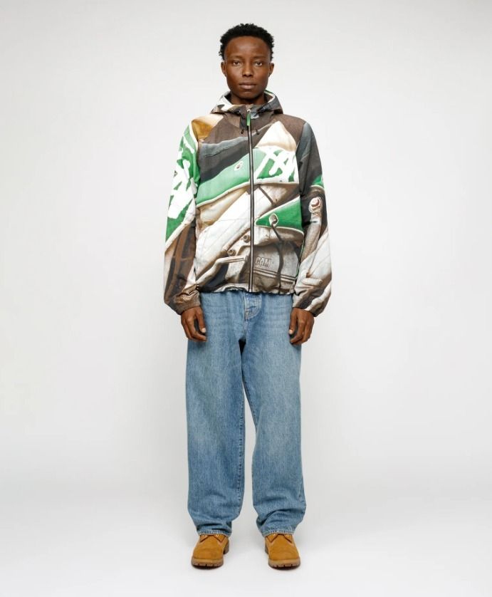 ☆関税込☆Stussy☆BEACH SHELL BAJA PRINT☆ (STUSSY/ジャケット