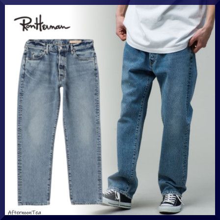 経年変化【RHC】ロンハーマン ドナルド デニムパンツ (Ron Herman