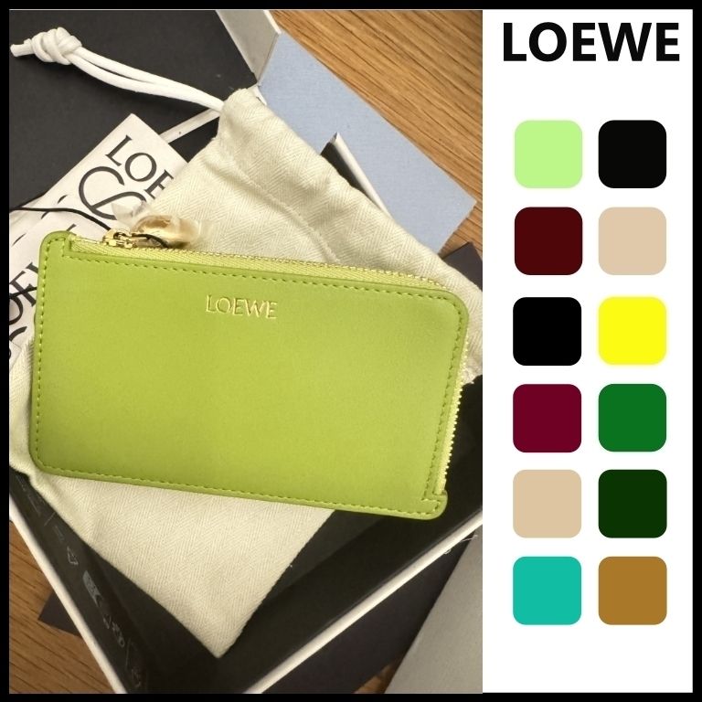 LOEWE】ロエベ 人気 ぺブル コインカードホルダー (LOEWE/カードケース