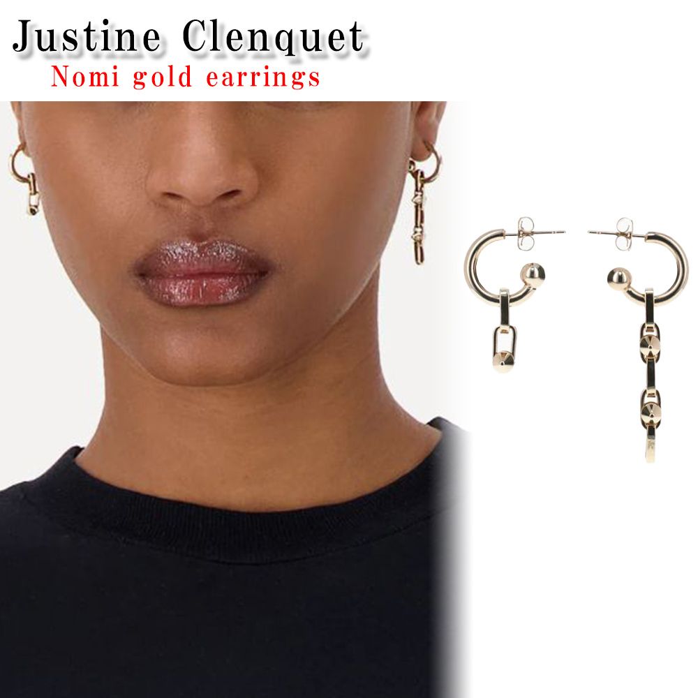 ジュスティーヌクランケ JustineClenquet Nomi gold ピアス (Justine