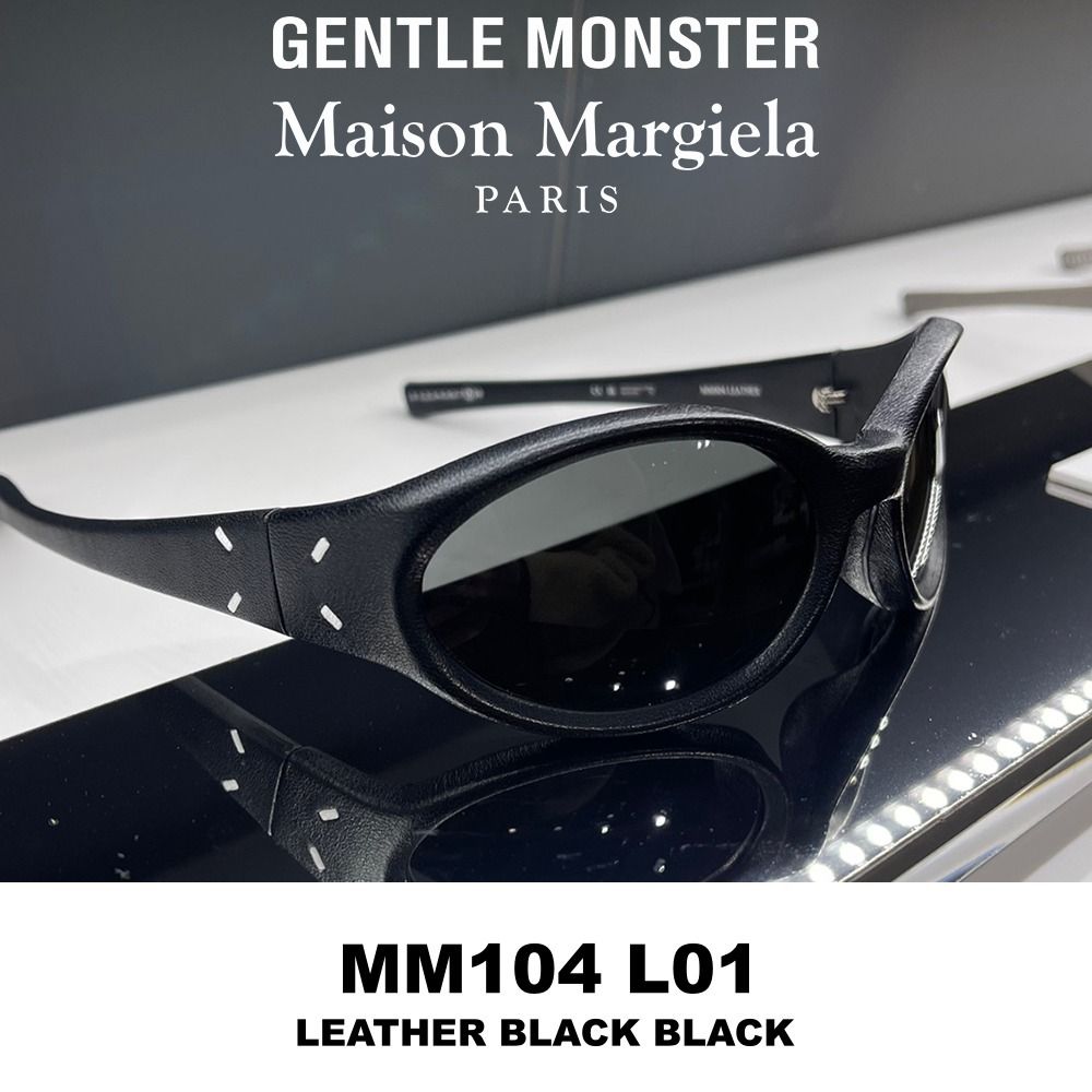 Maison Margiela X GENTLE MONSTER】 MM104 レザー L01 (Gentle