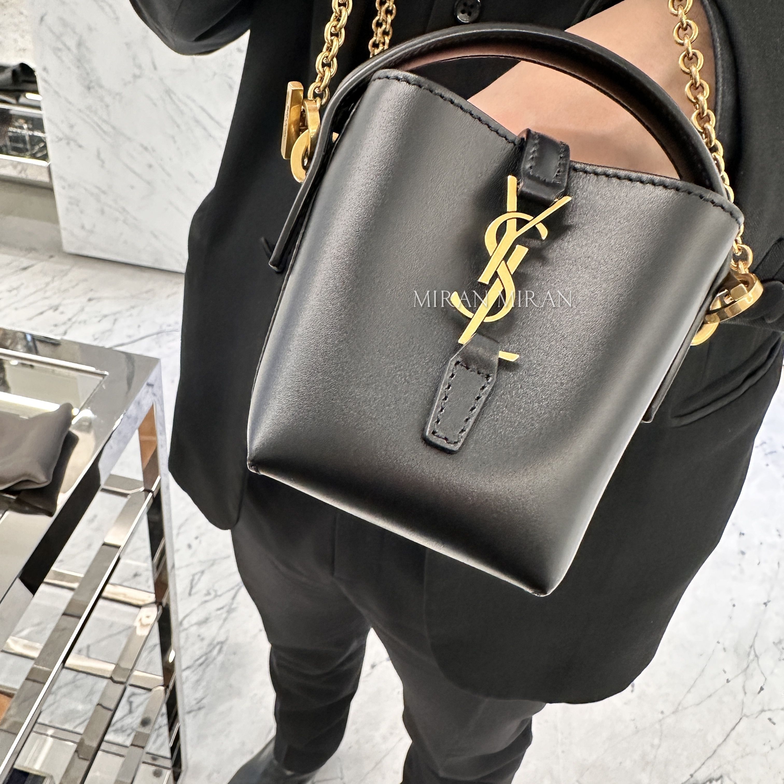 SAINT LAURENT】LE 37 マイクロバッグ LE 37 MICRO (Saint Laurent