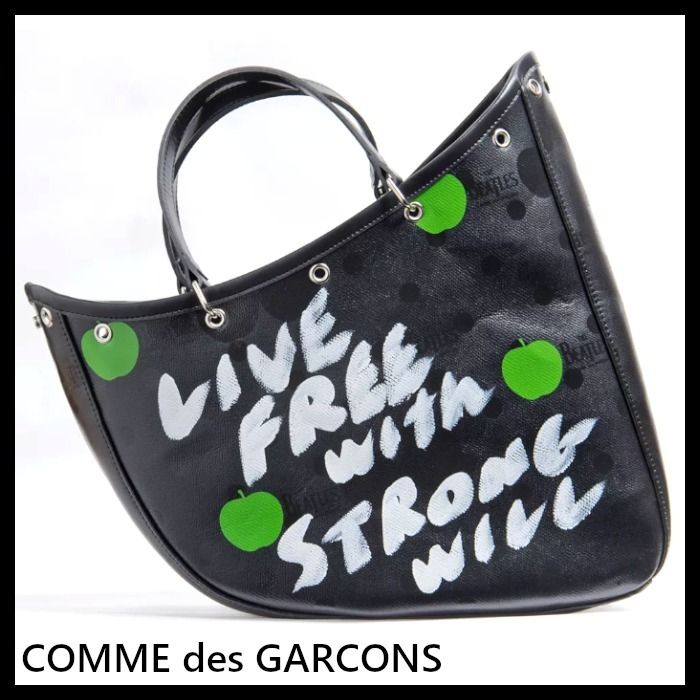 COMME des GARCONS 青山店限定 ペイントバッグ大 (COMME des GARCONS