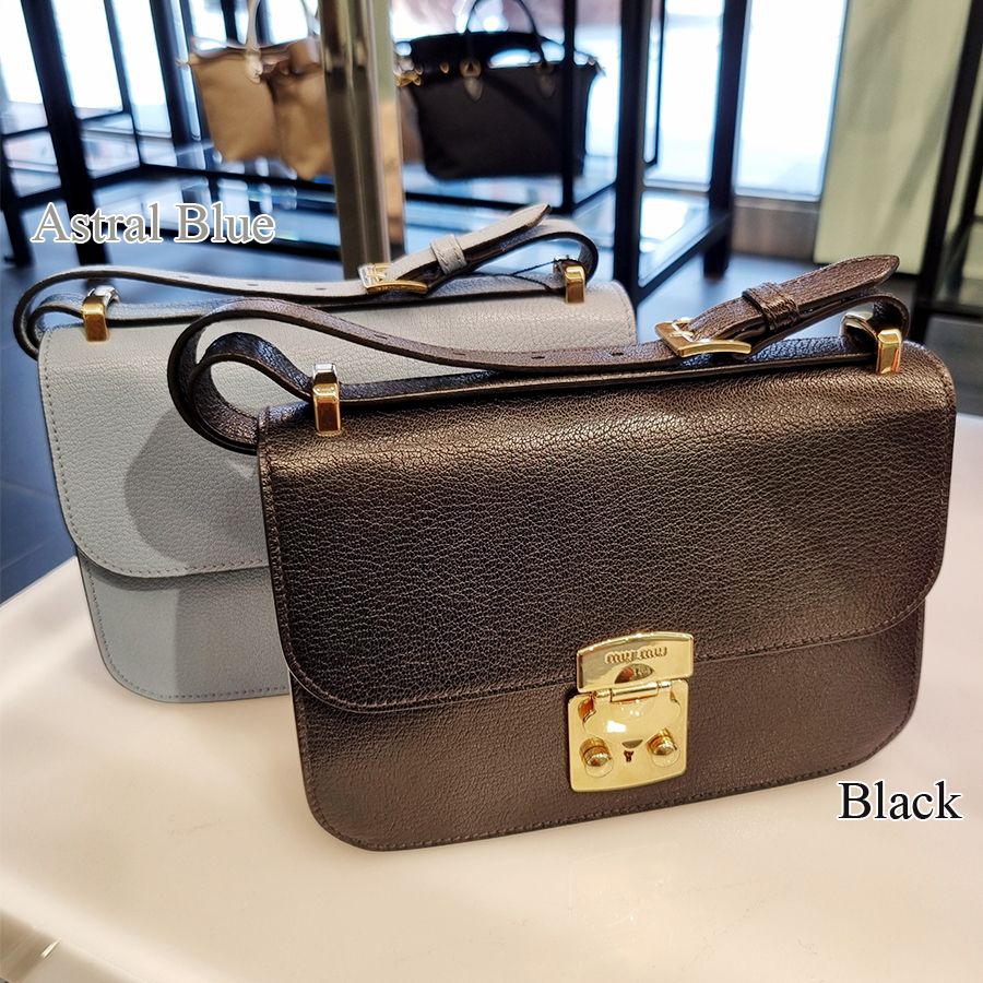 セール】ミュウミュウ☆マドラス ショルダーバッグ☆5BD230 (MiuMiu