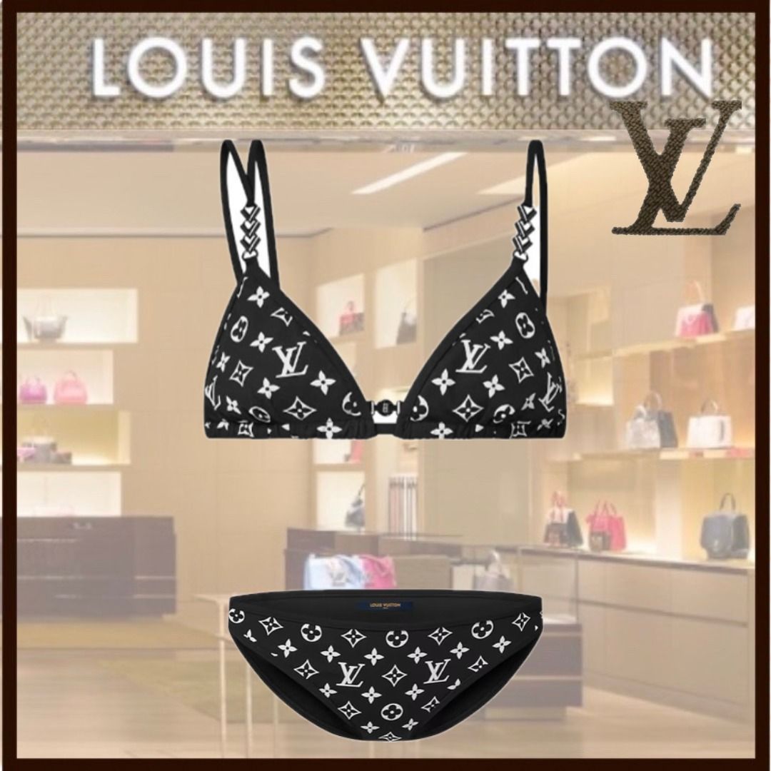 ルイヴィトン ☆ モノグラム ビキニセット かっこいい (Louis Vuitton