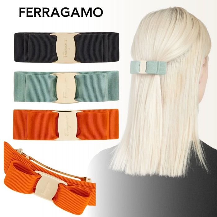 国内直営**FERRAGAMO** フェラガモ バレッタ (FERRAGAMO/ヘア