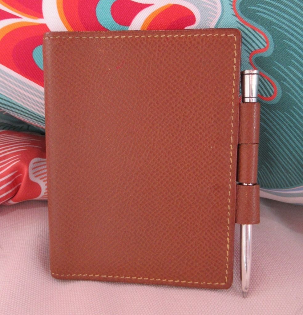 フランス発 ☆HERMES☆ アジェンダ 手帳カバー PM: ペン付き (HERMES