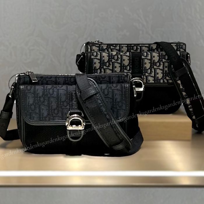 即納！DIOR 8 ミニ メッセンジャーバッグ ディオール オブリーク (Dior