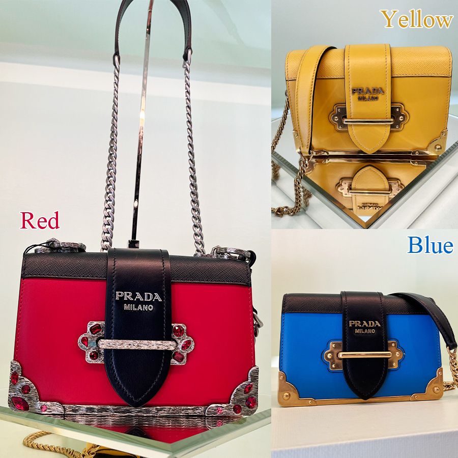 セール】プラダ☆カイエ チェーン ショルダーバッグ☆1BH018 (PRADA