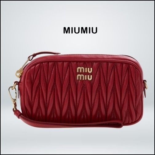 MiuMiu ミュウミュウ マテラッセポーチバッグ (MiuMiu/ショルダー