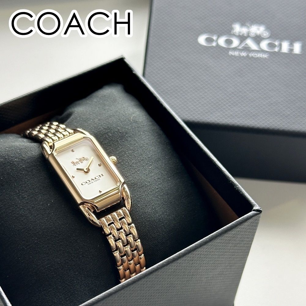 コーチ 腕時計 レディース ケイディ ローズゴールド 小さい 女性