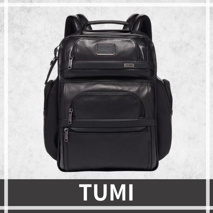 TUMI】トゥミ ALPHA TUMI Brief Pack レザーバックパック (TUMI/バック