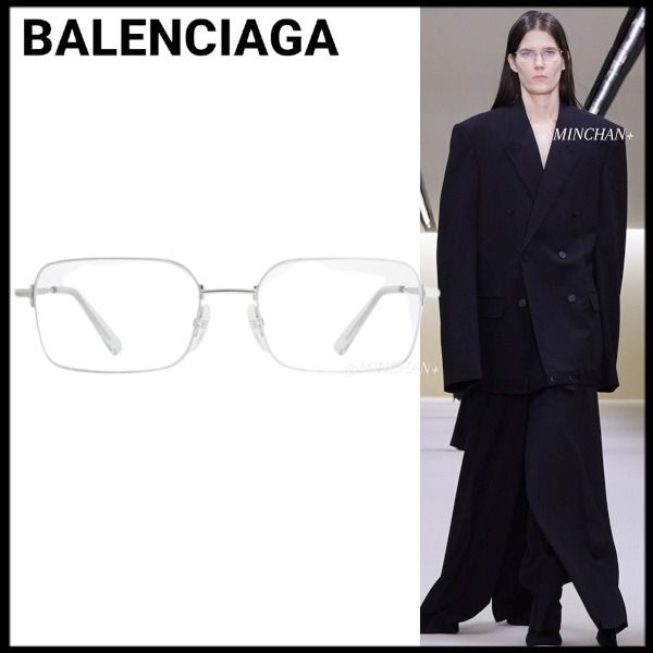 BALENCIAGA】INVISIBLE RECTANGLE サングラス (BALENCIAGA/サングラス