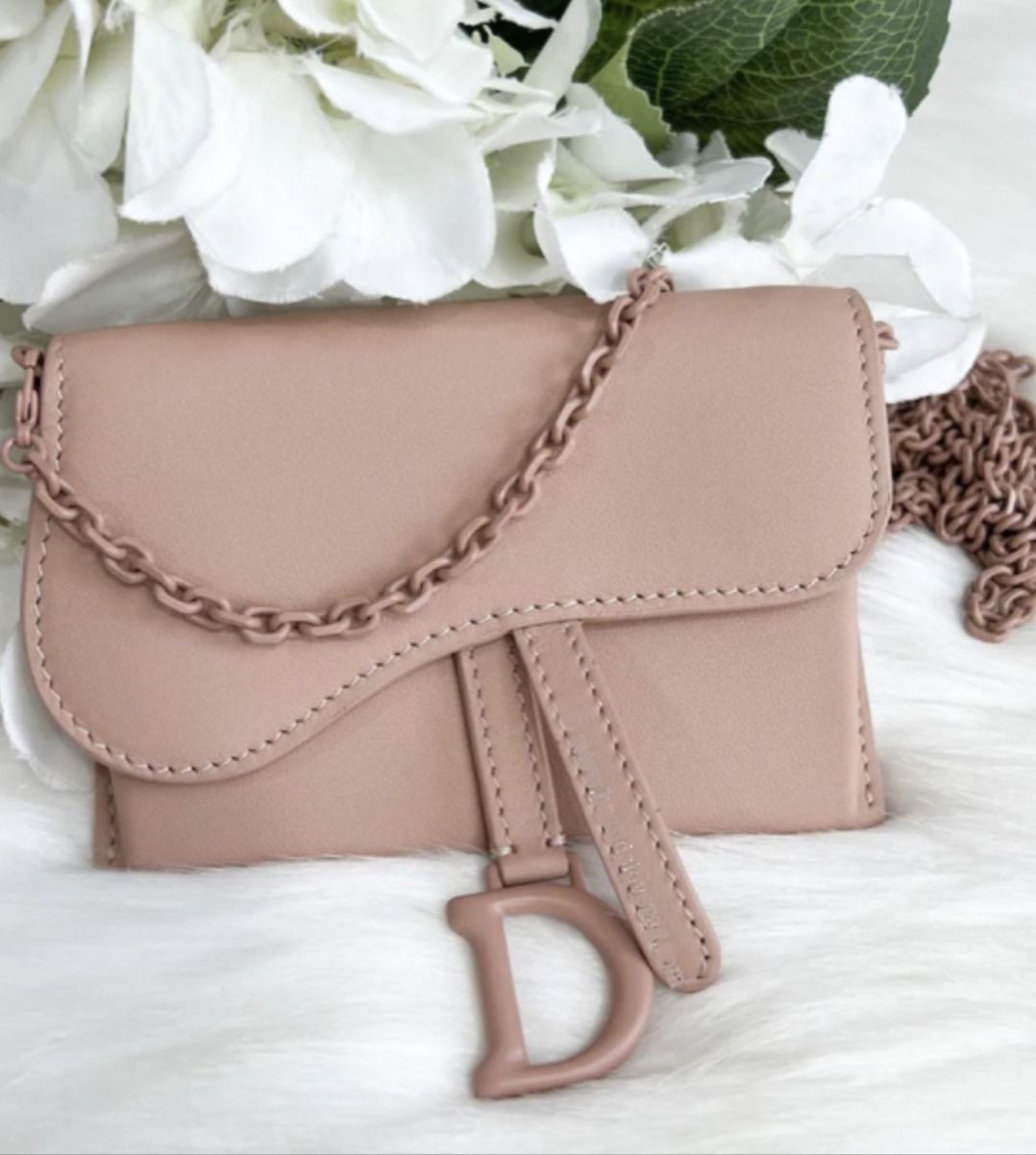 DIOR】限定数セール!! サドル ナノ ポーチ ショルダーチェーン (Dior