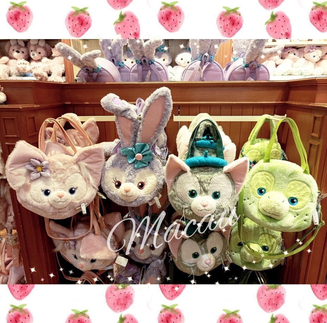 香港ディズニー限定☆ダッフィー&フレンズ3WAYショルダーバッグ