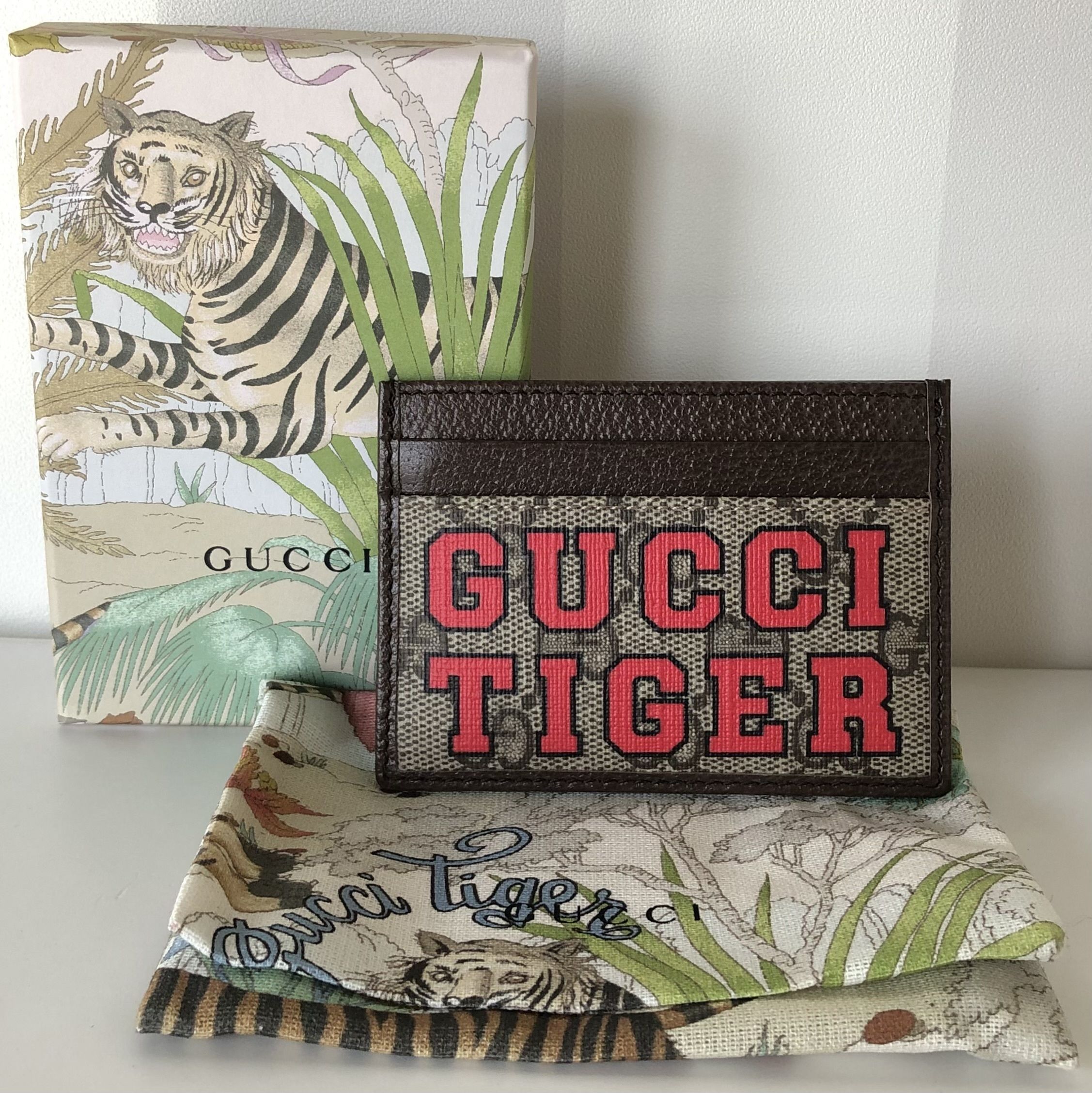 確保済&国内即発】グッチ◇GUCCI TIGER 名刺/カードケース (GUCCI