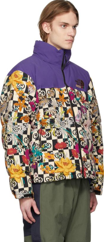 GUCCI X THE NORTH FACE☆素敵！FLORAL DOWN PUFFER JACKET (GUCCI