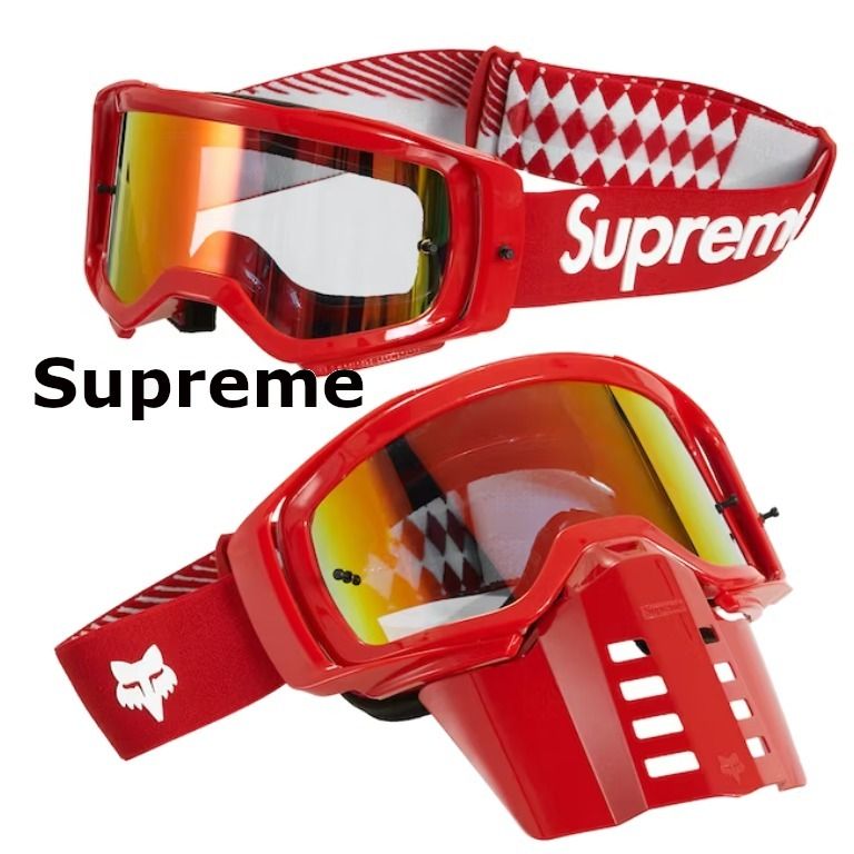 完売レア】Supreme Fox Racing ゴーグル (Supreme/ファッション雑貨