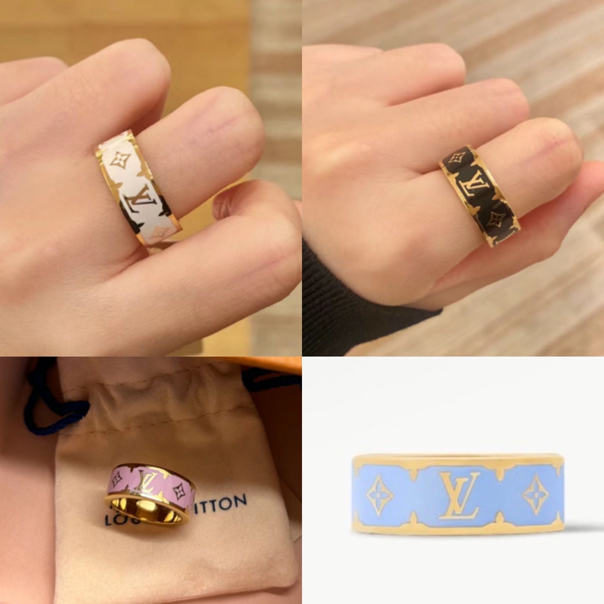 手元にアクセントを☆】ルイヴィトン 指輪 リング 男女兼用 (Louis