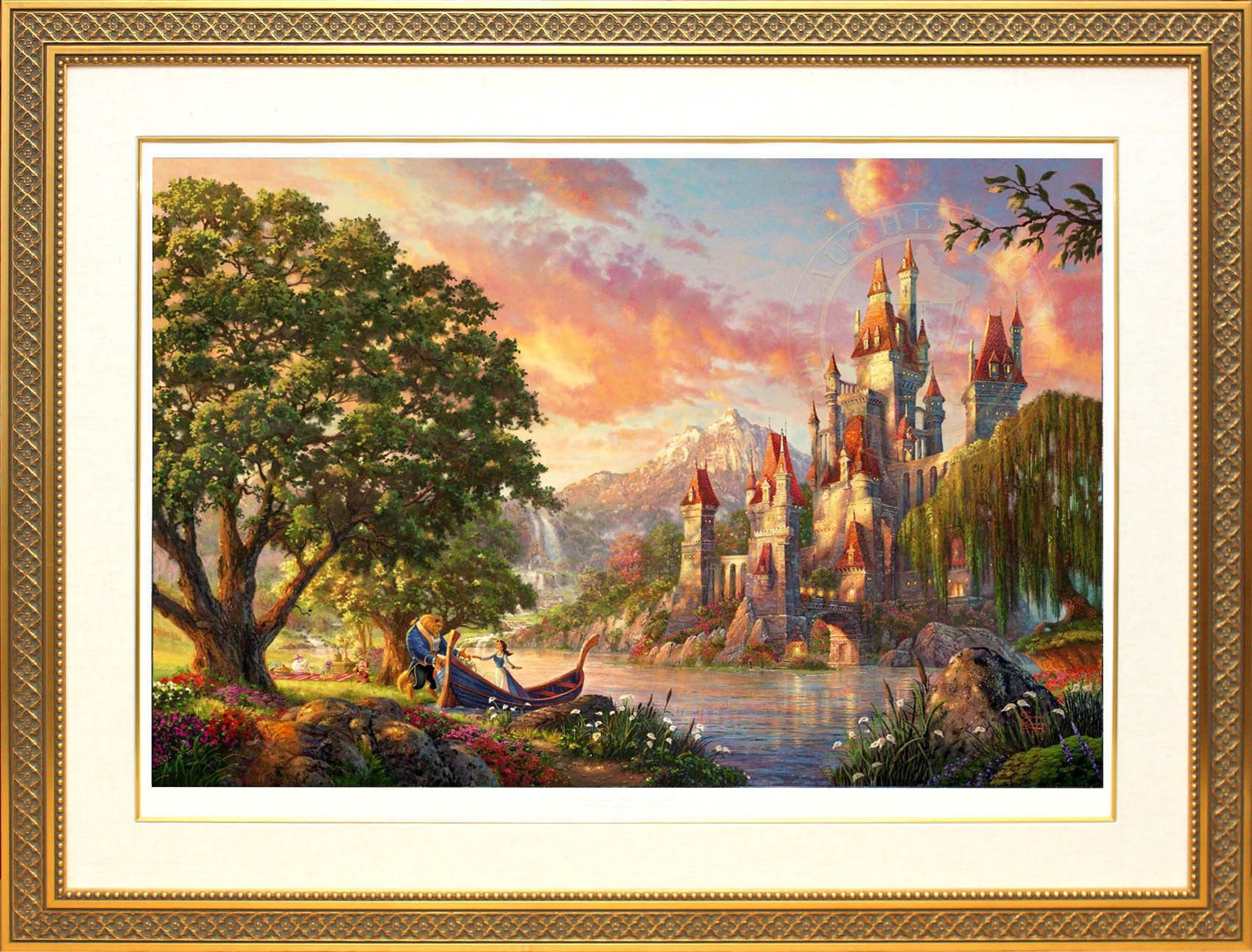 ディズニー絵画「美女と野獣2」 (Disney/キャンバスアート・絵画