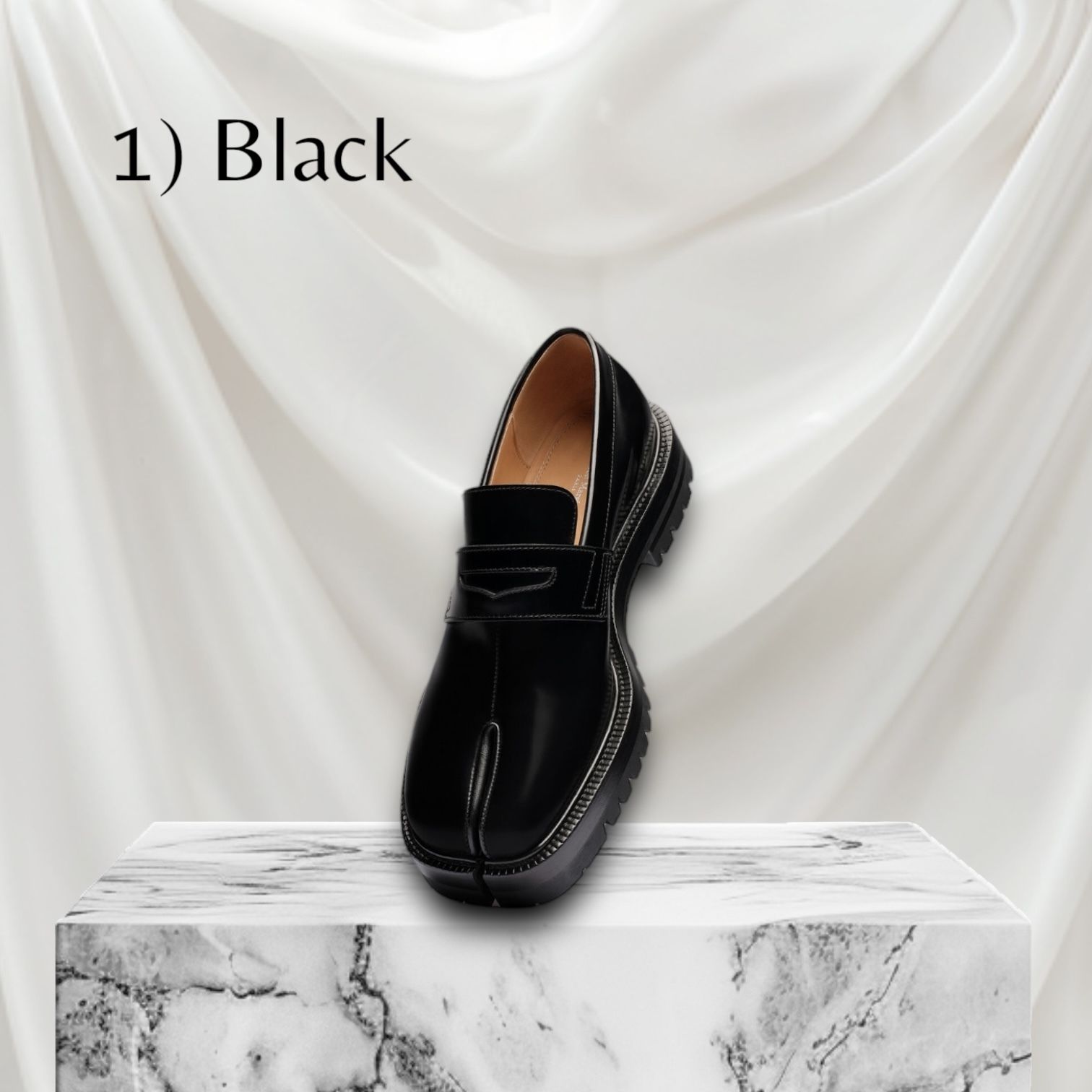 Maison Margiela＊Tabi loafers レザーローファー＊送料込 (Maison