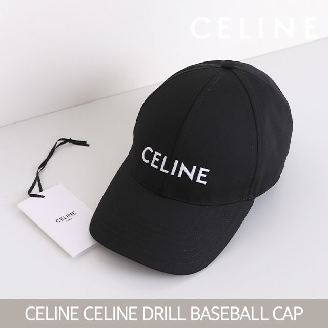 CELINE】セリーヌ ロゴ ベースボール キャップ (CELINE/キャップ