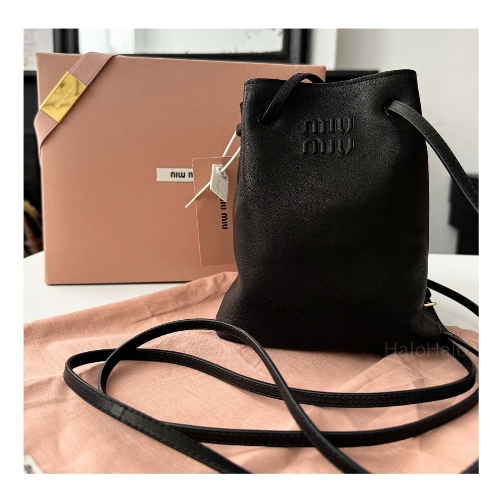 MiuMiu】ナッパレザーミニバッグ (MiuMiu/ショルダーバッグ