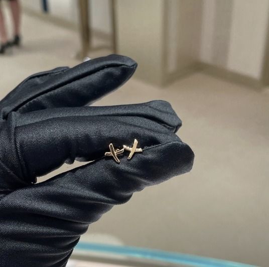 Tiffany】mini パロマピカソ グラフィティ X ピアス mini (Tiffany