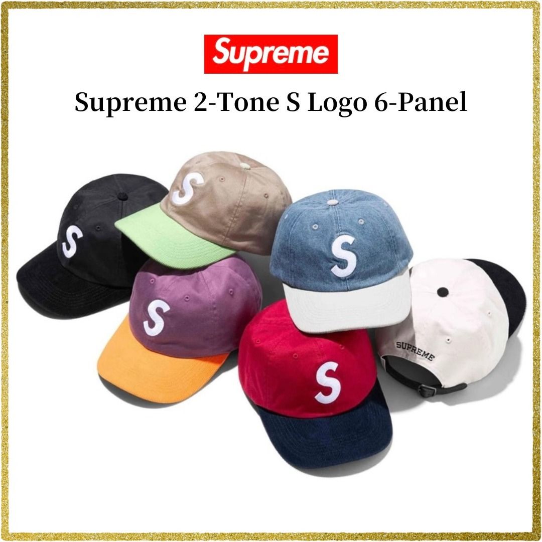 24SS】Supreme 2-Tone S Logo 6-Panel (Supreme/キャップ) 105686036