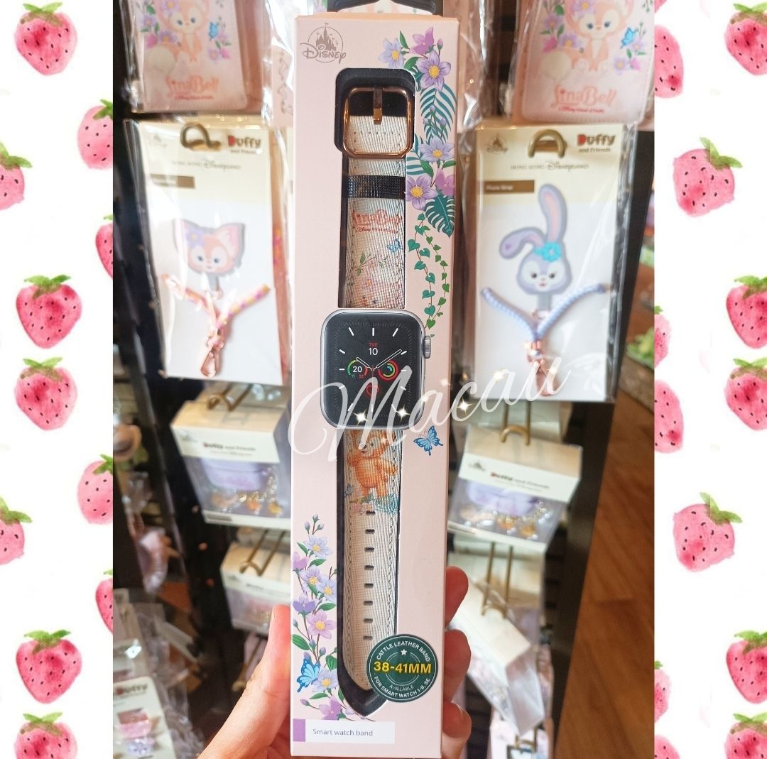 香港ディズニー☆ダッフィー&リーナベル スマートウォッチベルト