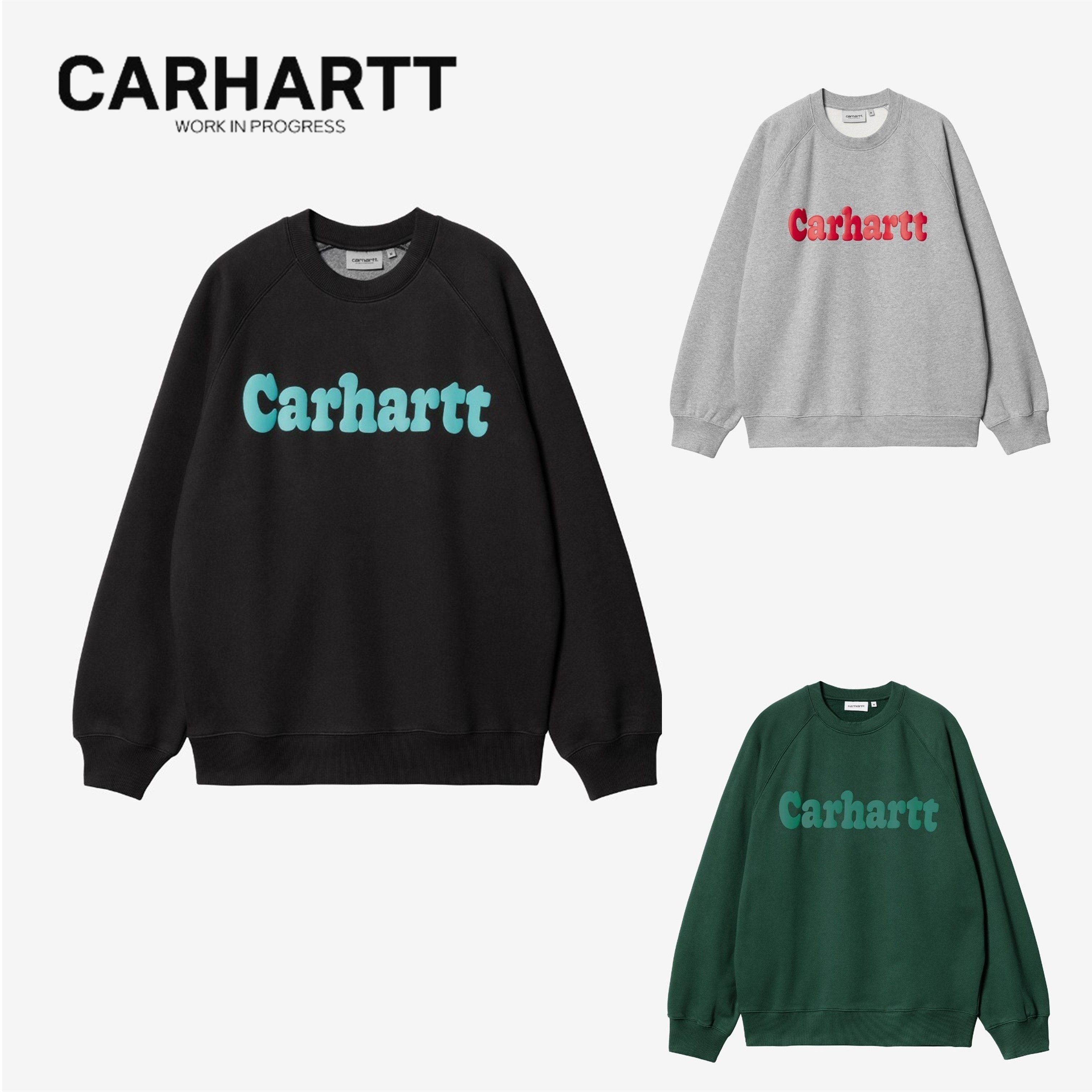カーハート] CARHARTT BUBBLES SWEATSHIRT☆送料込☆ (Carhartt