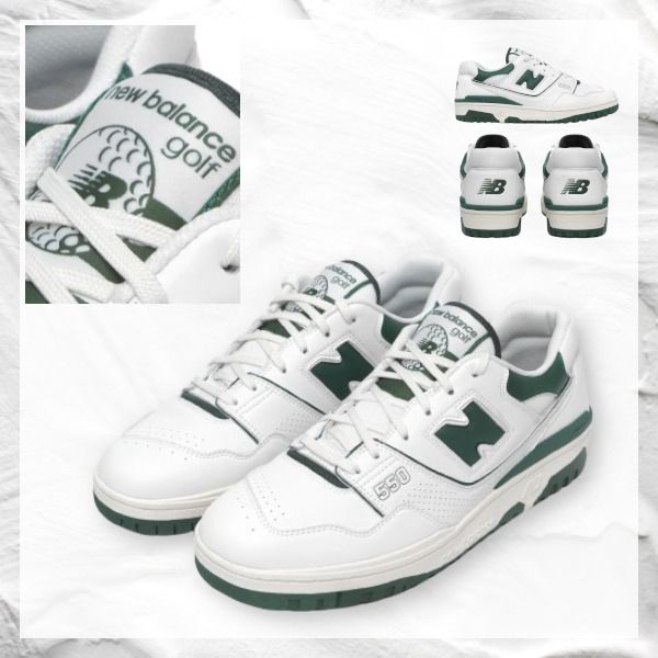 MALBON X NEW BALANCE △550 ゴルフ SL ゴルフ シューズ (Malbon Golf