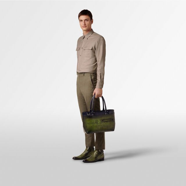 BERLUTI】トゥジュール ミニ スクリット トートバッグ (Berluti/トート