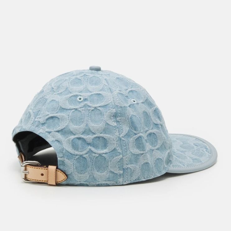 COACH☆CI494】シグネチャーデニムベースボールハットキャップ (Coach