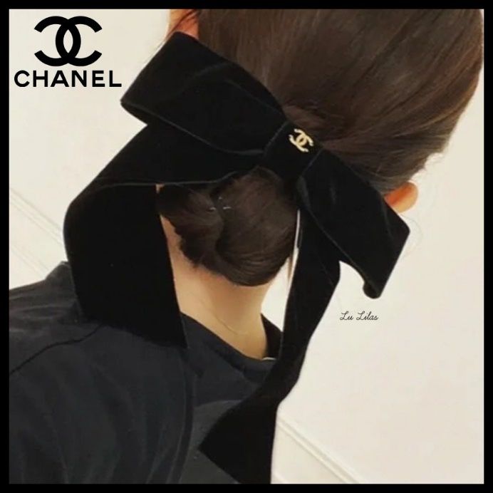 簡単にヘアアレンジ♪エレガント】CHANEL バレッタ (CHANEL/ヘア