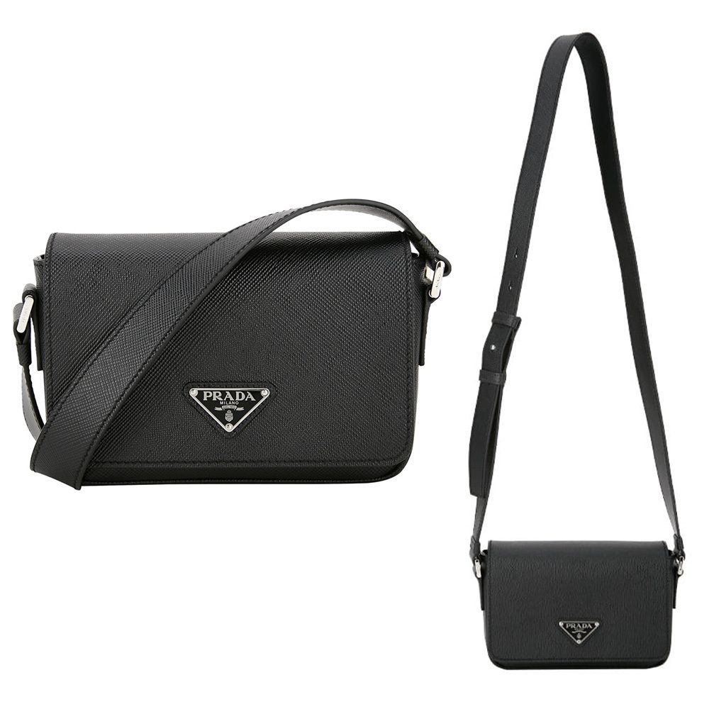 PRADA プラダ サフィアーノレザー ショルダーバッグ (PRADA/ショルダー