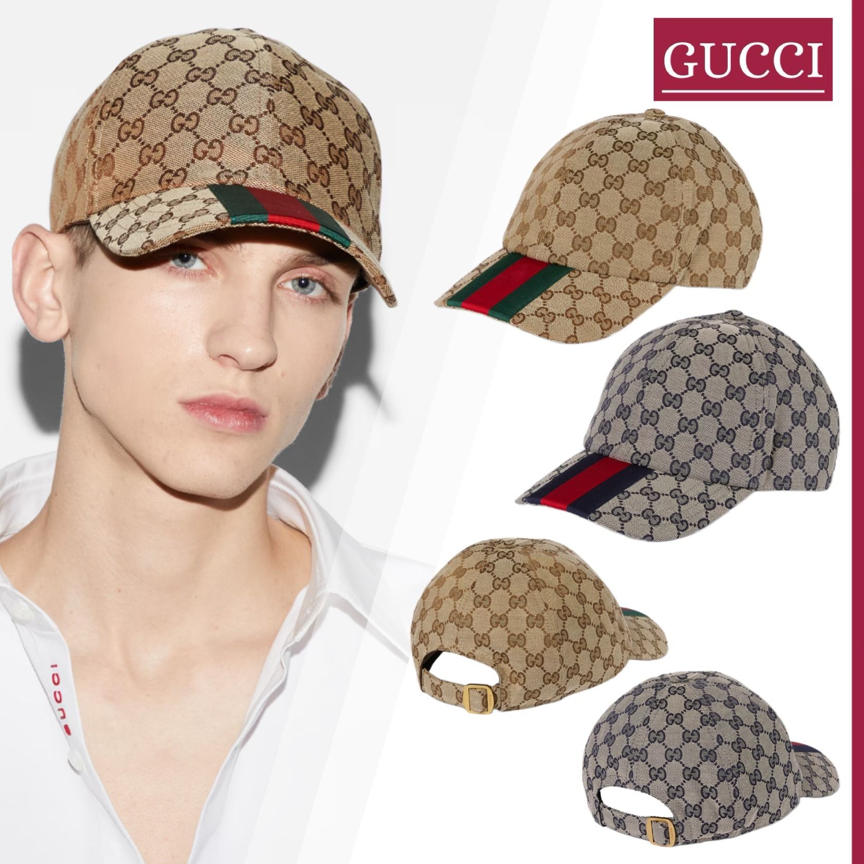 正規品】GUCCI ベースボールキャップ