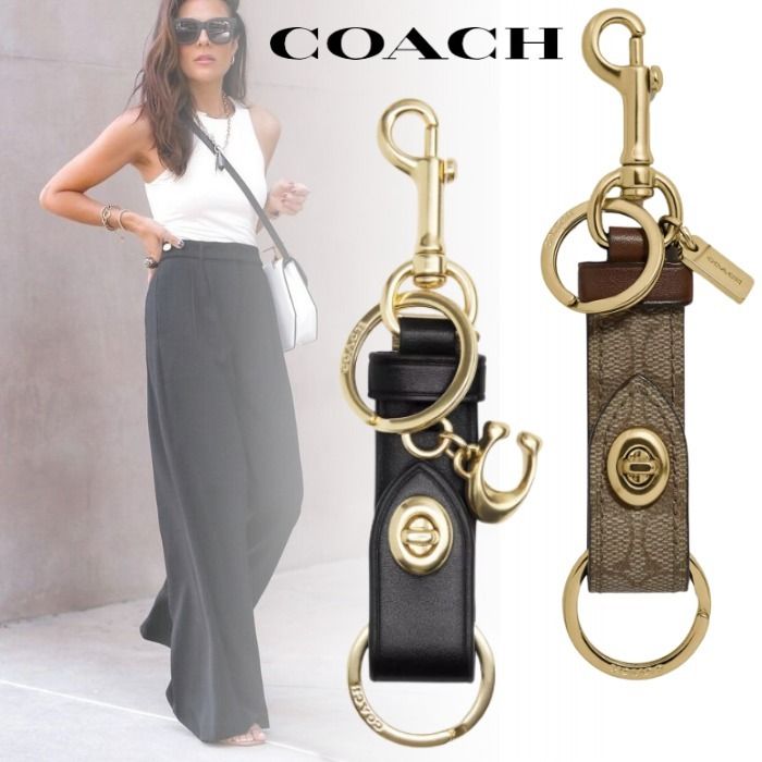 国内発送『COACH』トリガー スナップ バッグ チャーム (Coach/バッグ