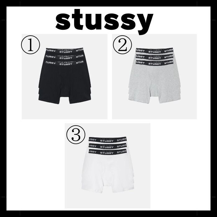 STUSSY】STUSSY BOXER BRIEFS 3 PACK (STUSSY/ボクサーパンツ