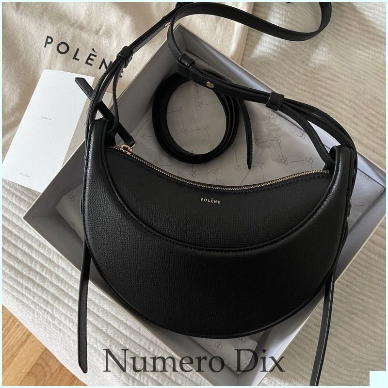 POLENE】Numero Dix ハーフムーン ショルダーバッグカラー(3) (POLENE