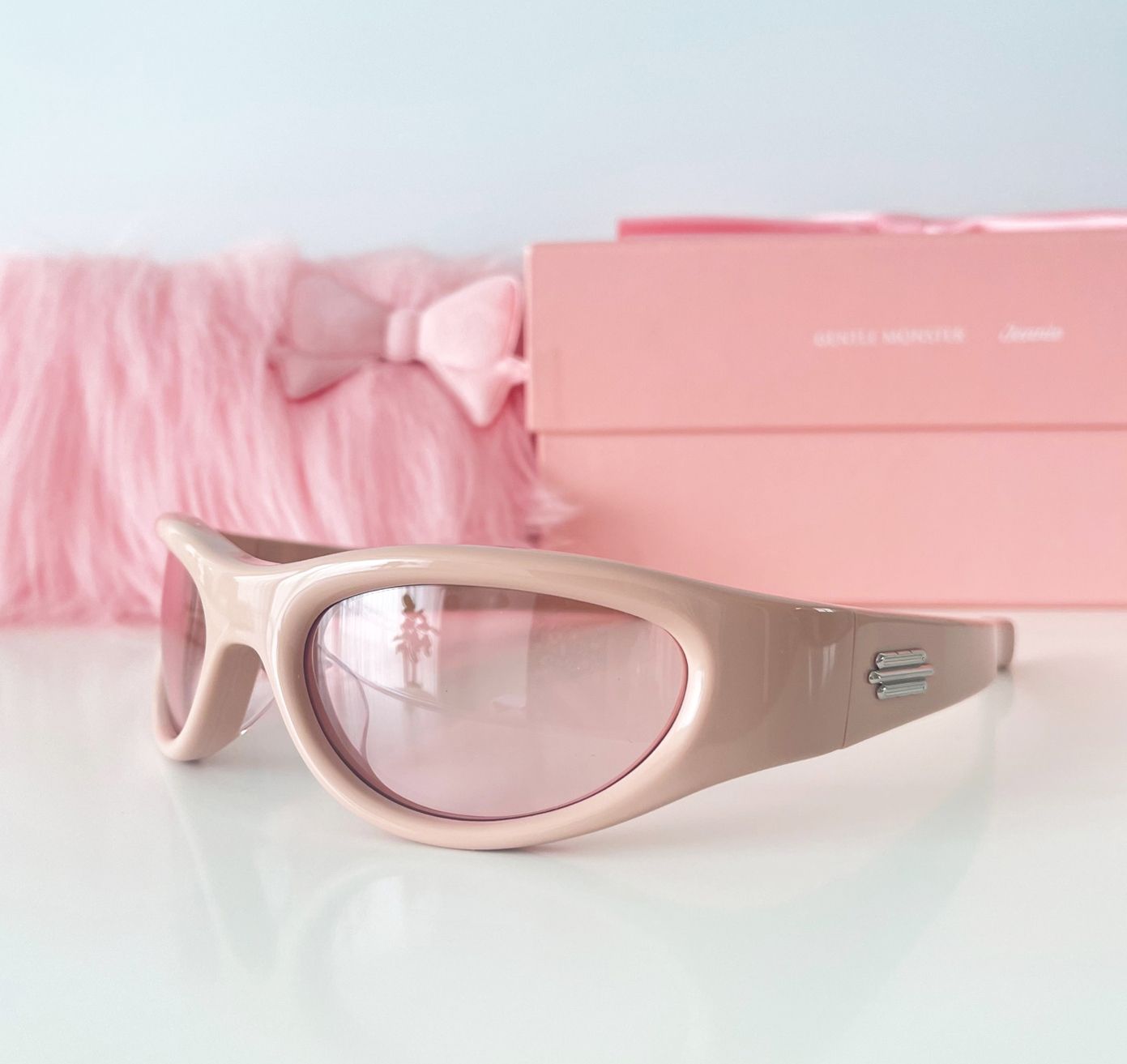 Gentle Monster x Jennie】 Cheveux de nini P7☆PINK (Gentle Monster