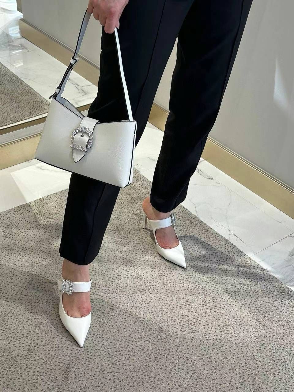 ジミーチュウ Cherisi 8.5 ミュール Jimmy Choo mule (Jimmy Choo