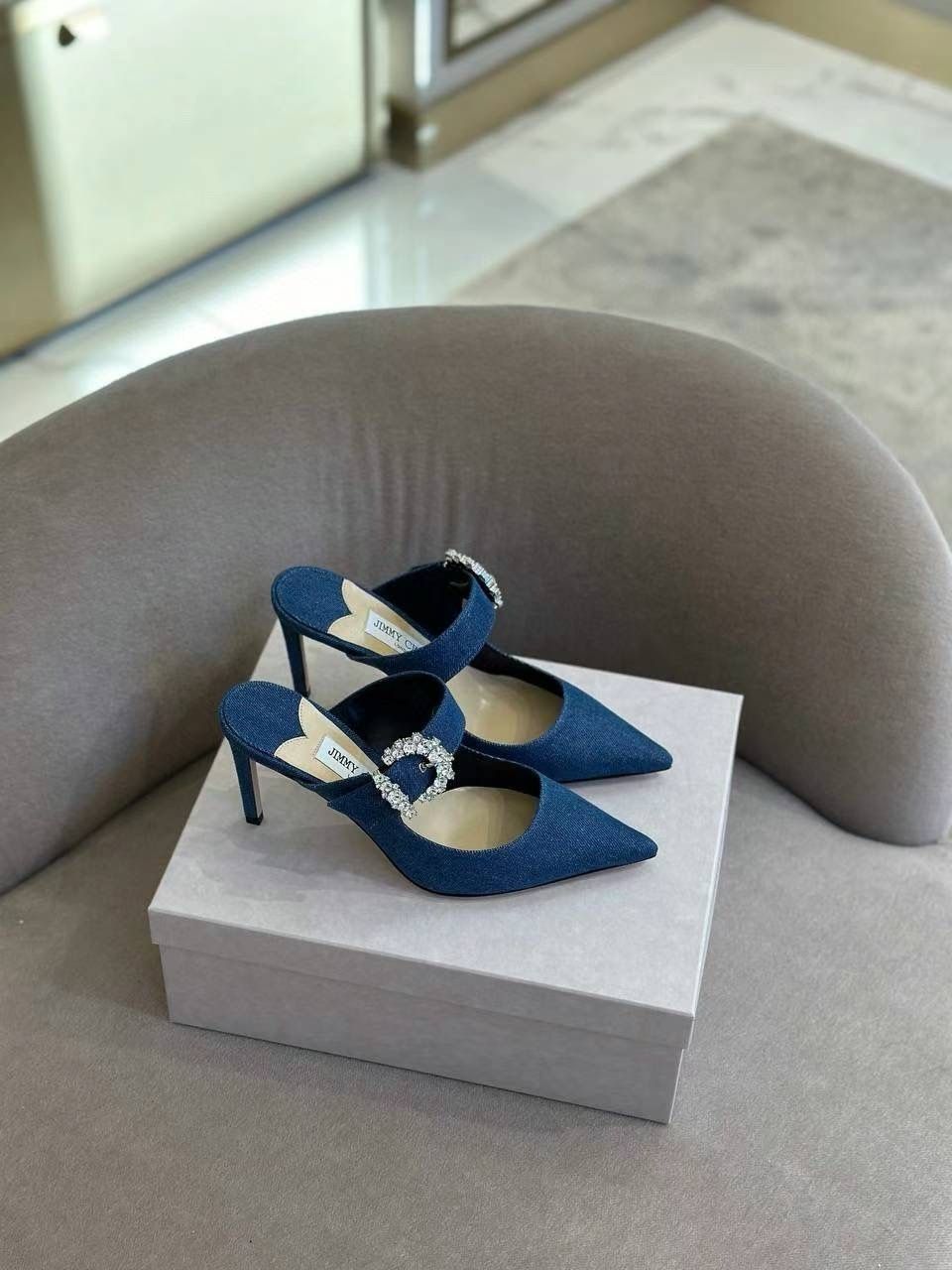 ジミーチュウ Cherisi 8.5 ミュール Jimmy Choo mule (Jimmy Choo